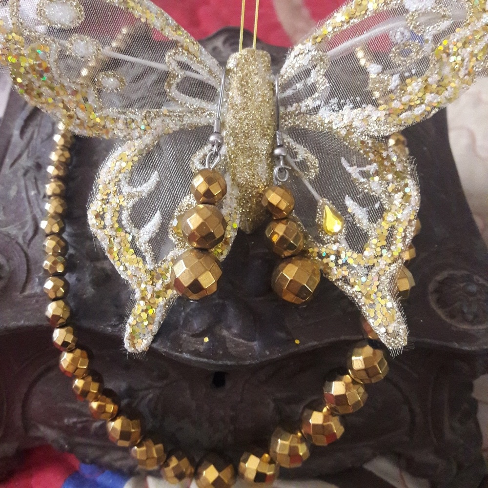 💖Bright Brass Set - Picture 3 of 6